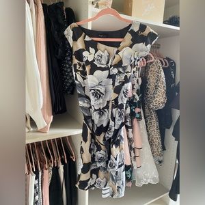 White House Black Market silk dress. Size 6
